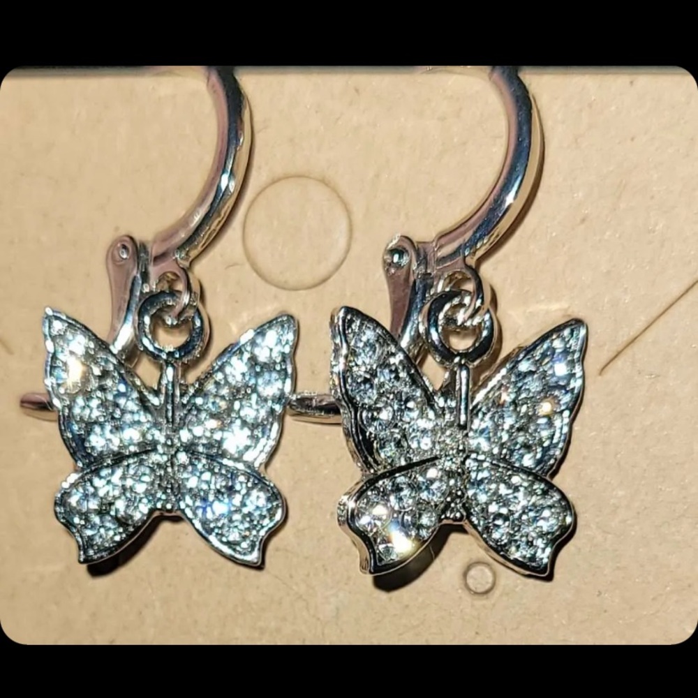 Butterfly Sparkle Earrings